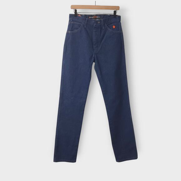 wrangler Other - Wrangler 13 Original Flame Resistant Jeans Dark Wash Workwear Mens Sz 30x36 NWT